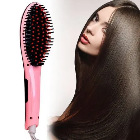 Расческа-выпрямитель Fast Hair Straightener HQT-906