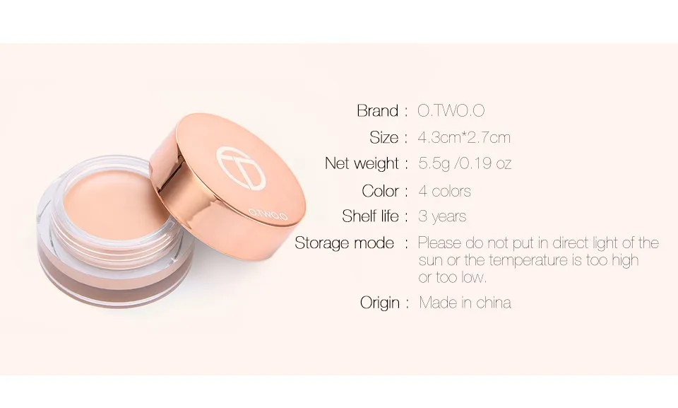 Праймер O.TWO.O Universal Cooling Eye Primer (арт. 9985) №2.0 Buff 5.5 g.