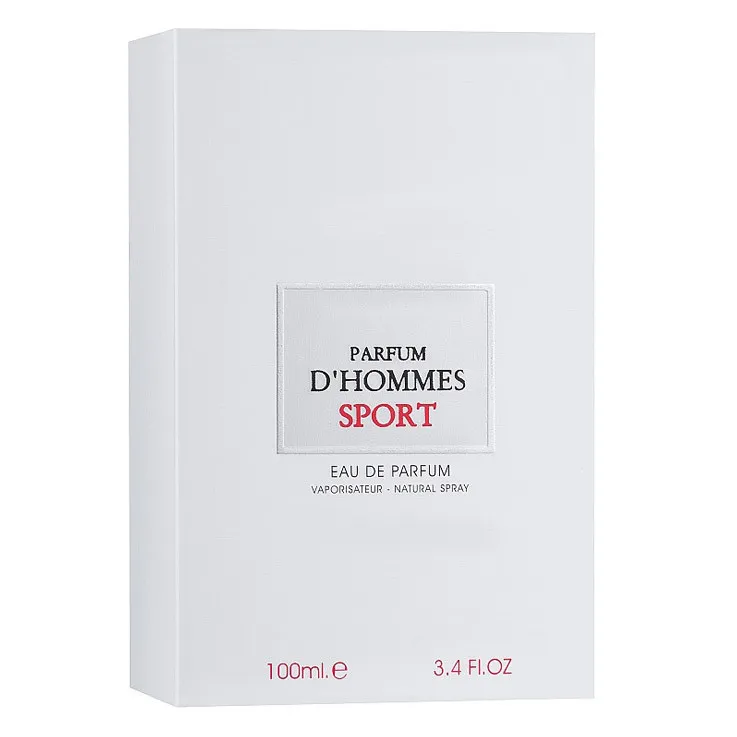 Fragrance World Parfum D'hommes Sport edp for man 100 ml