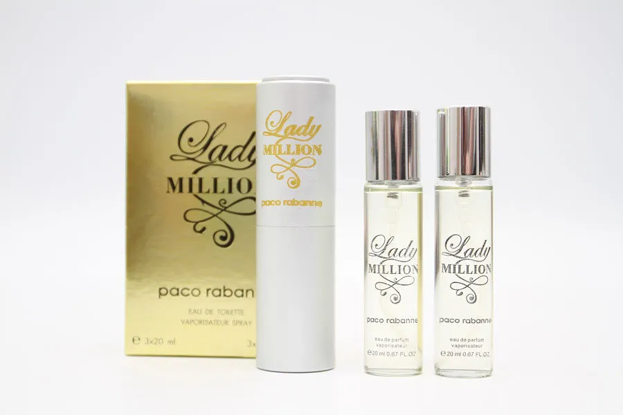 Туалетная вода 3*20 ml Paco Rabanne Lady Million