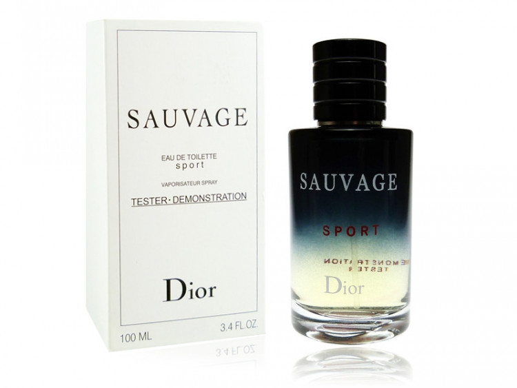Тестер Christian Dior "Sauvage Sport" edt for men  100ml