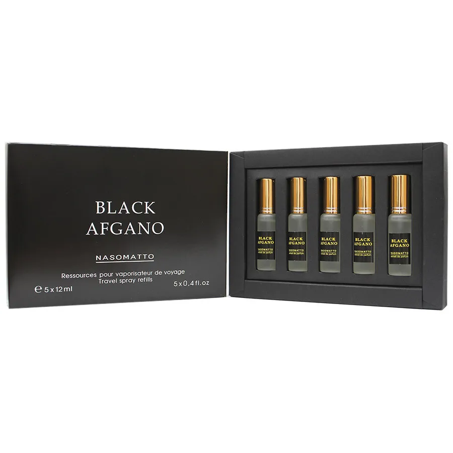 Парфюмерный набор Nasomatto Black Afgano  edp unisex  5 x 12 ml