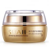 Bioaqua snail repair & brightening ( Увлажняющий крем для лица с муцином улитки) 50g