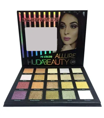 Тени HudaBeauty ALLURE eyeshadow palette 3D 20 color