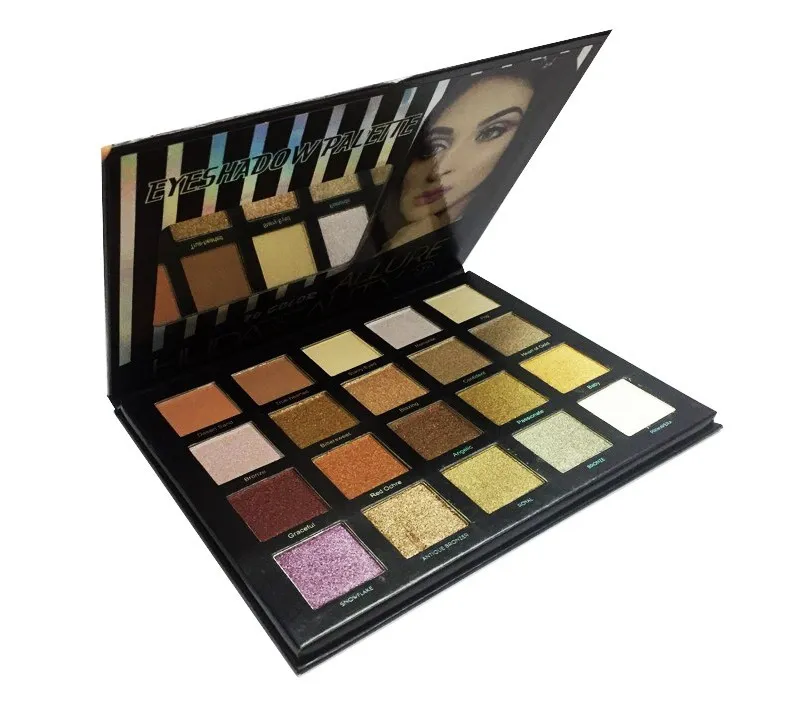 Тени HudaBeauty ALLURE eyeshadow palette 3D 20 color