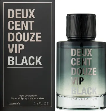 Fragrance World Deux Cent Douze Vip Black edp for man 100 ml