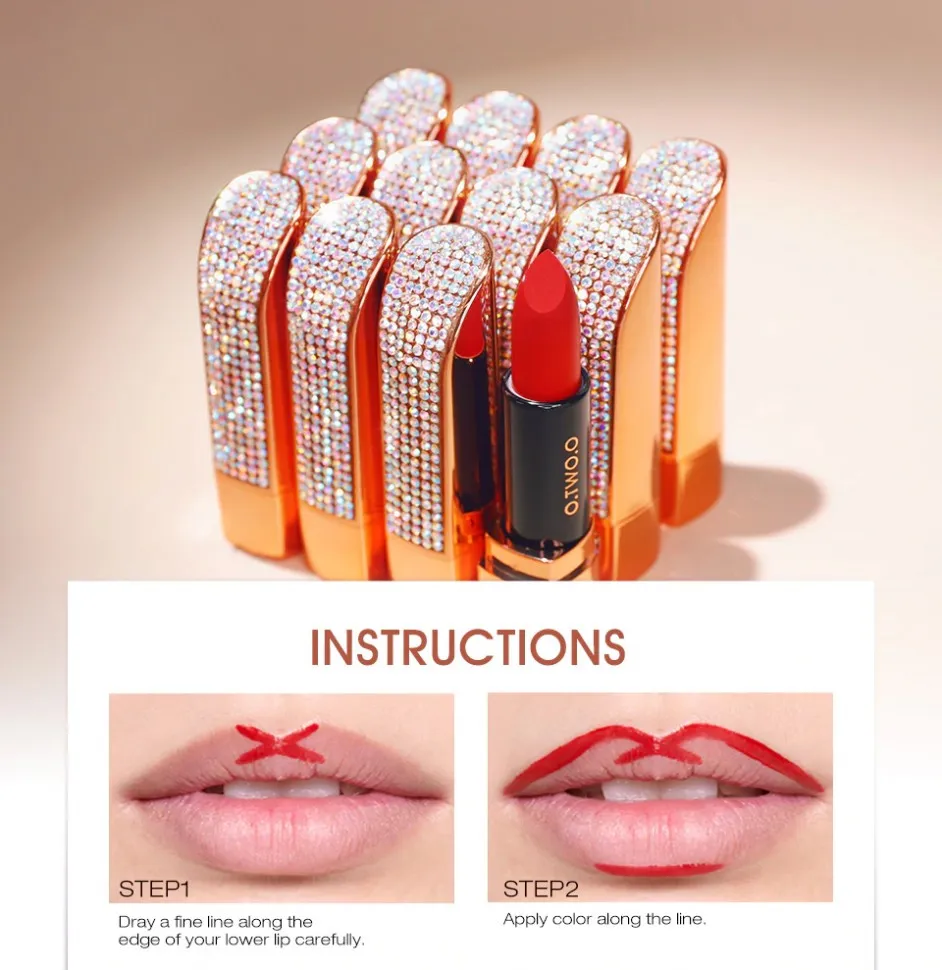 Помада для губ O.TWO.O Galaxy s Kiss Lipstick (арт. LE001) №08 3.8 g.