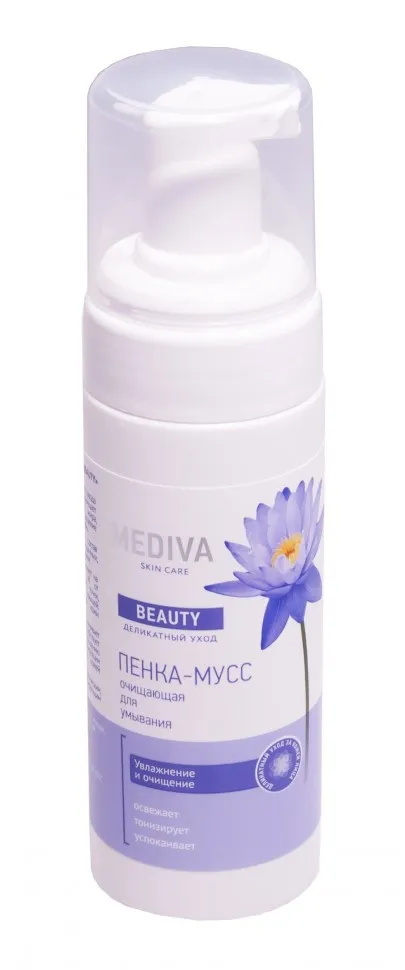 MEDIVA Пенка-Мусс очищающая для умывания 160мл