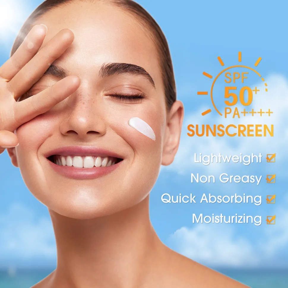 Солнцезащитный крем O.TWO.O Sunscreen SPF50 PA++++ Refreshing Oil-Free Formula UV Sun Protection 30 ml Арт: FC001