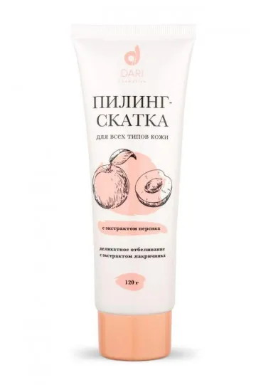 Dari Cosmetics Пилинг-скатка с экстрактом персика 120 гр. (арт. 20004)
