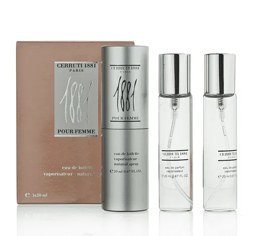Туалетная вода 3*20 ml Cerruti 1881 Pour Femme