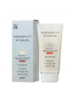 Осветляющий солнцезащитный крем Jigott WHITENING UV SUN BLOCK SPF50+,70 ml