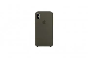 Силиконовый чехол для Айфон XR Тёмно-оливковый