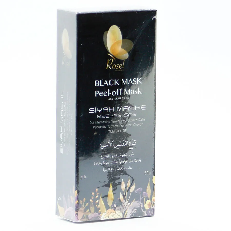 Маска от черных точек Rosel Cosmetics Black mask Peel-off 50g