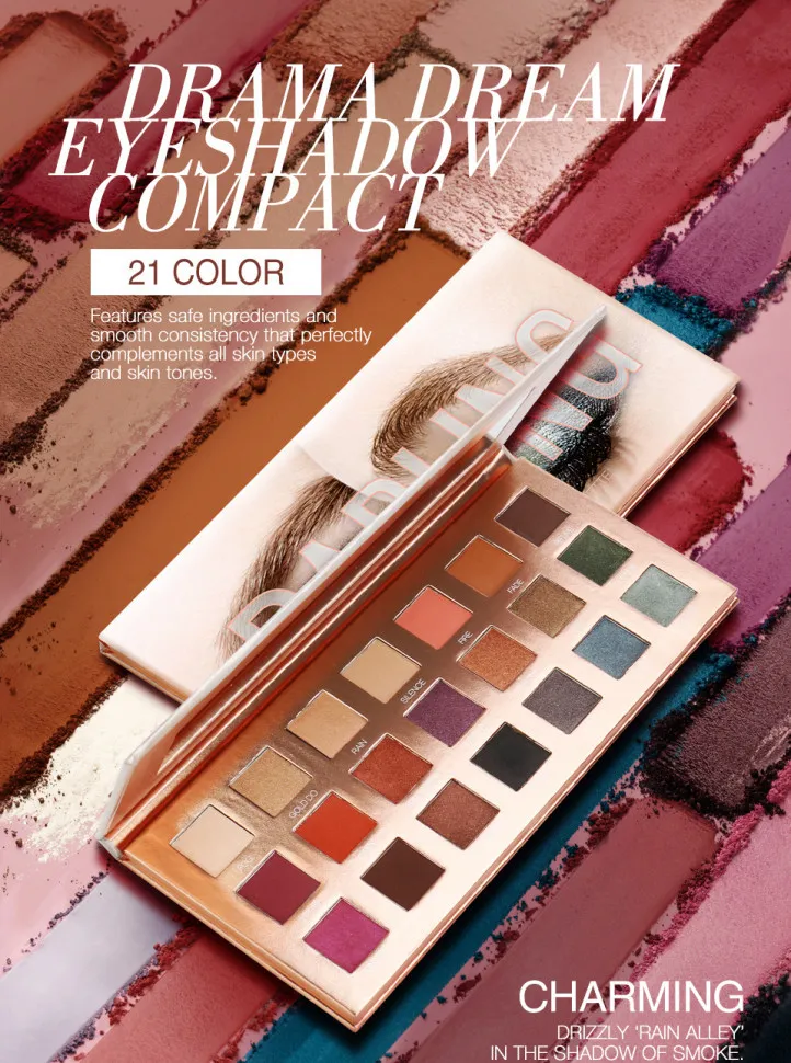 Пигментированные тени 21 цвет O.TWO.O арт. 9994 31.5 g.