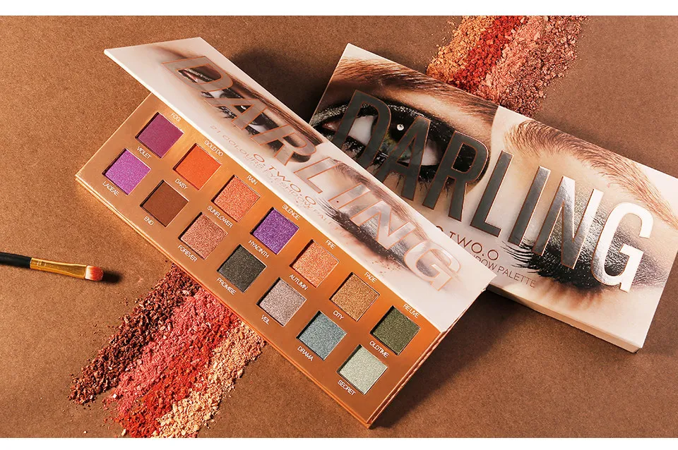 Пигментированные тени 21 цвет O.TWO.O арт. 9994 31.5 g.