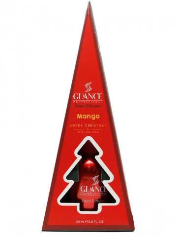 Glance ароматический Диффузор Mango (в подарочной упаковке Merry Christmas & Happy New Year ) 110 мл