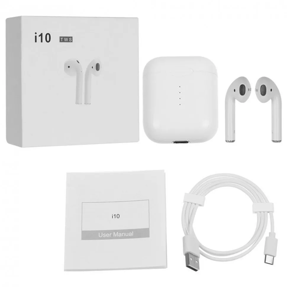 Беспроводные наушники TWS i10