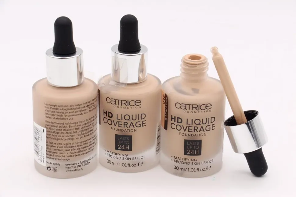 Тональная основа Catrice HD Liquid Coverage Foundation 30 ml