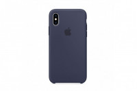 Силиконовый чехол для iPhone XR Silicone Case Midnight Blue