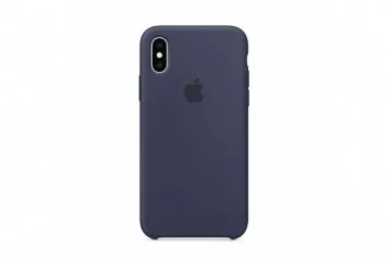 Силиконовый чехол для Айфон XR Silicone Case Midnight Blue