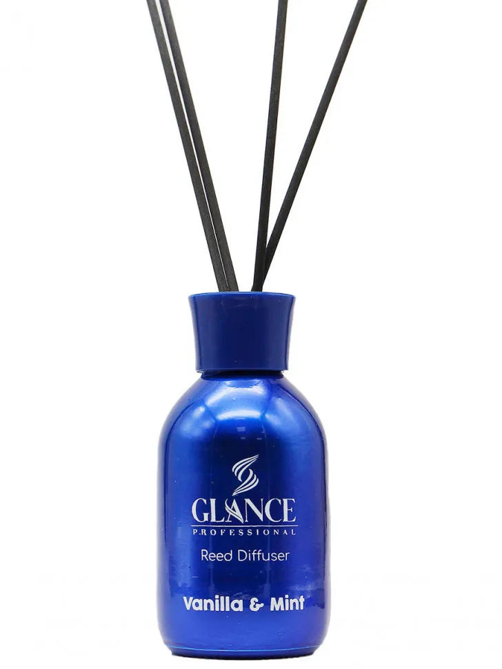 Glance ароматический Диффузор Vanilla & Mint (в подарочной упаковке Merry Christmas & Happy New Year ) 110мл