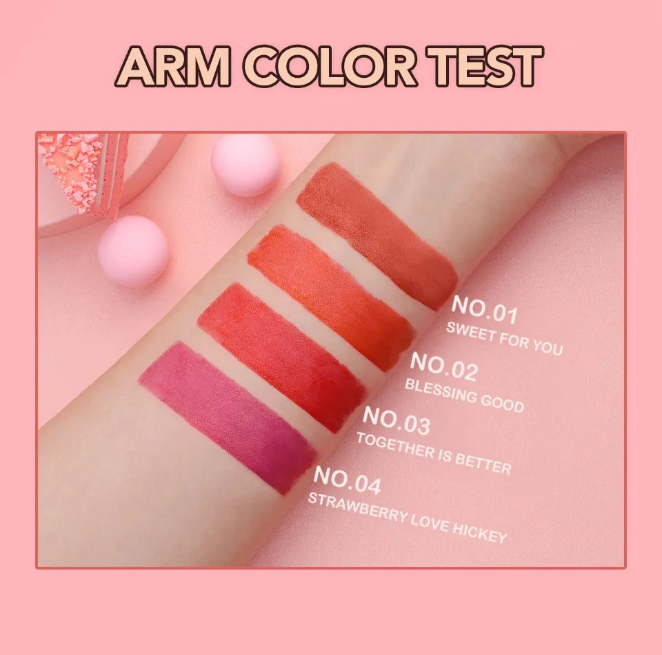 Тинт для губ 2 в 1 O.TWO.O арт. YJ005 №1 (Sweet For You) 6.5 g.