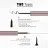 Жидкая подводка для глаз O.TWO.O Rose Gold waterproof 5 ml (арт. N9084A)