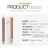 Жидкая подводка для глаз O.TWO.O Rose Gold waterproof 5 ml (арт. N9084A)