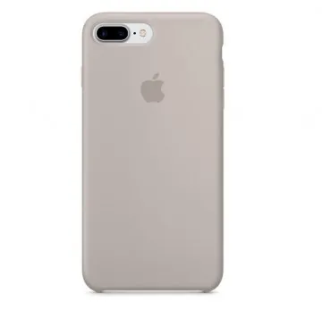 Бежевый силиконовый чехол для Айфон 7/8 Plus Silicone Case