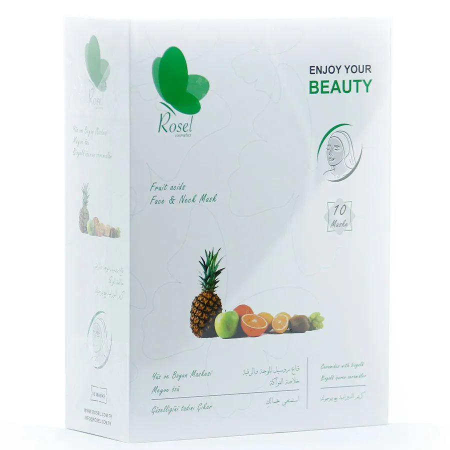 Маски для лица Rosel Cosmetics Face Mask Fruit acids