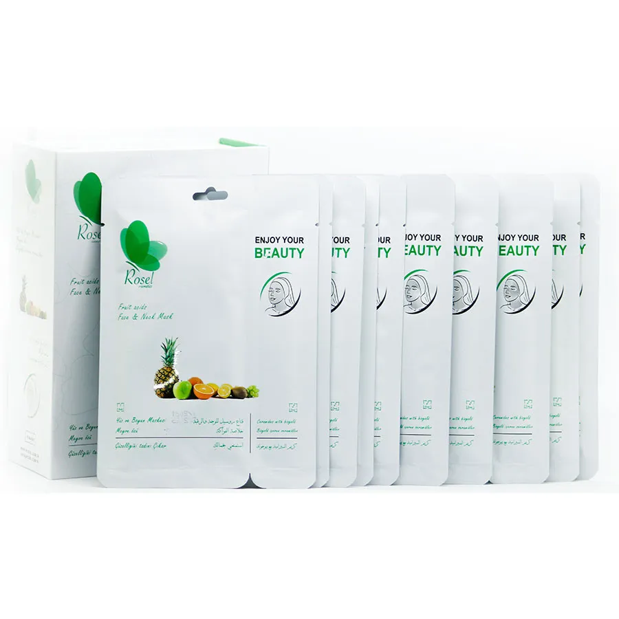 Маски для лица Rosel Cosmetics Face Mask Fruit acids