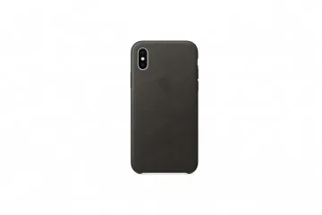 Силиконовый чехол для Айфон XR Угольно-серый