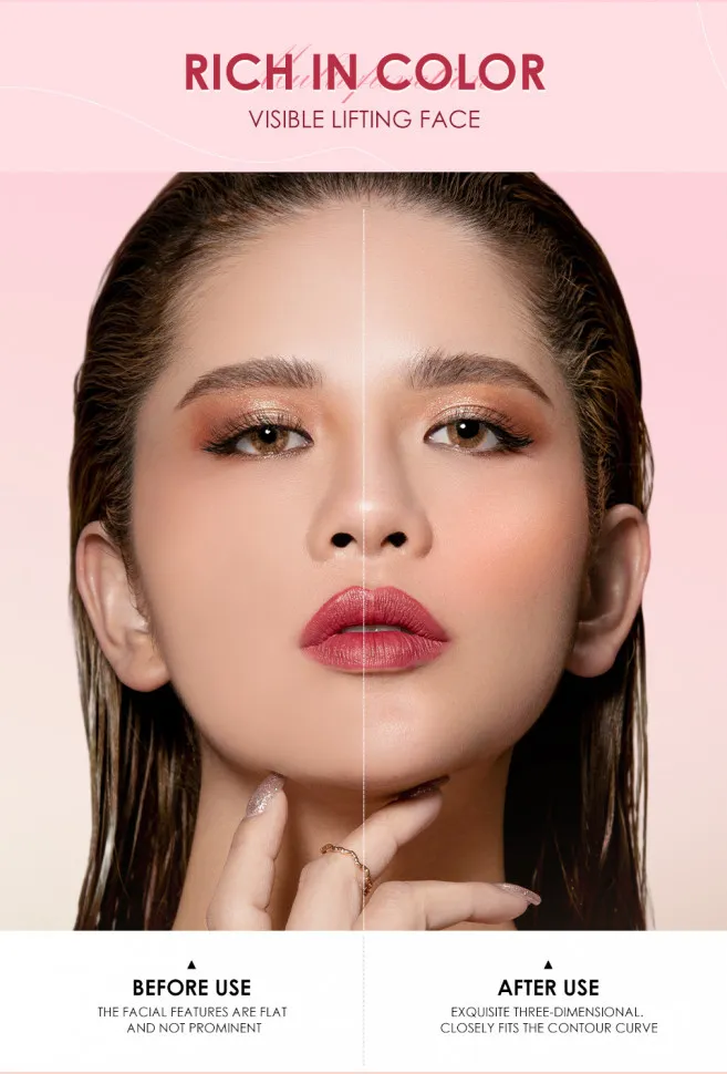 Румяна для лица 3 в 1 O.TWO.O арт. 9141 #01