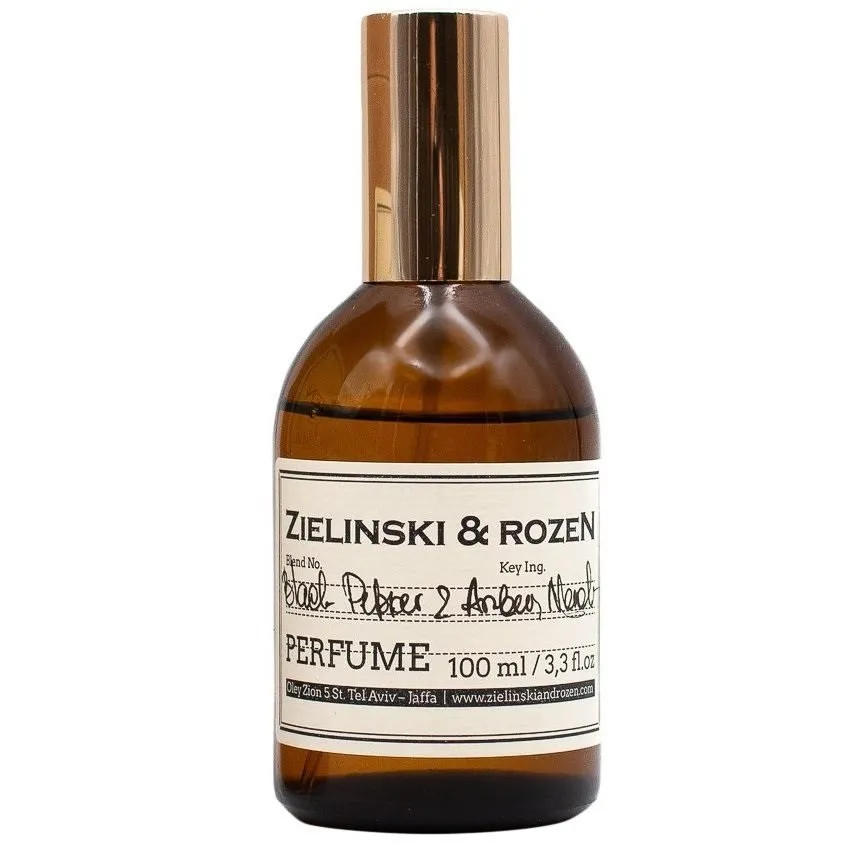 Z & R Black Pepper & Amber, Neroli unisex 100 ml