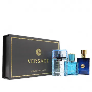 Подарочный набор Versace for men gold 3x30 ml
