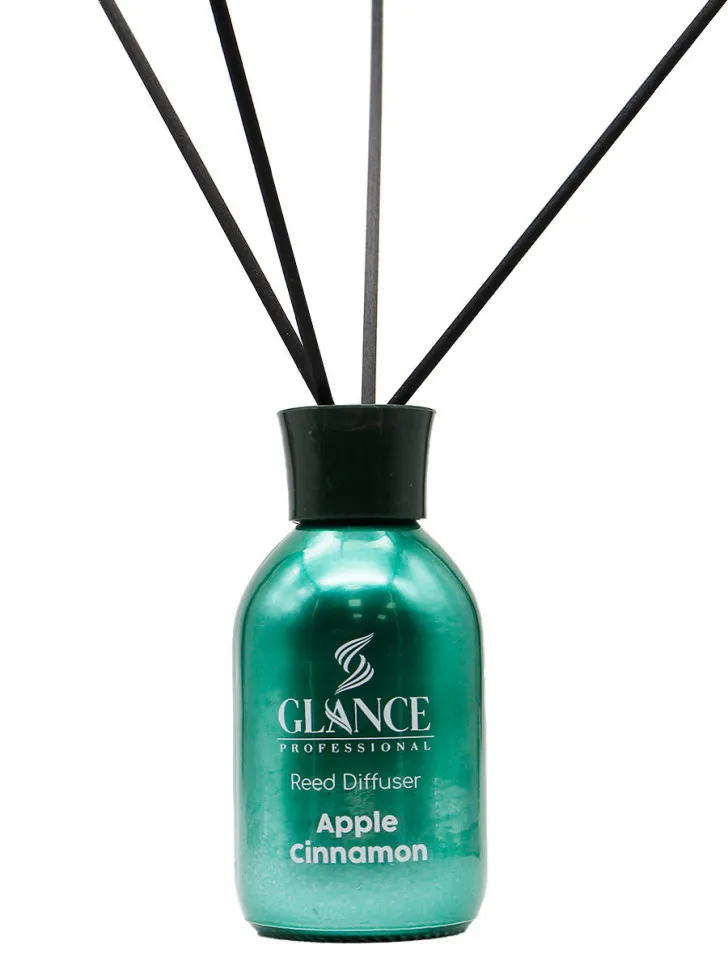Glance ароматический Диффузор Apple Cinnamon (в подарочной упаковке Merry Christmas & Happy New Year ) 110мл