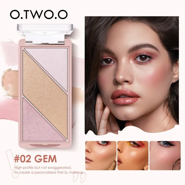 Румяна для лица 3 в 1 O.TWO.O арт. 9141 #02