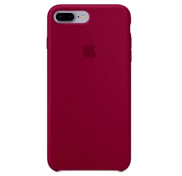 Малиновый силиконовый чехол для Айфон 7/8 Plus Silicone Case
