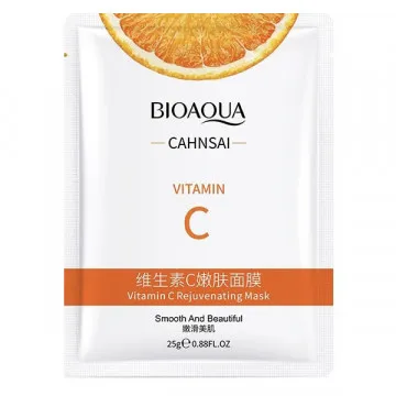 Маска для лица с витамином С Bioaqua Cahnsai арт. 66690