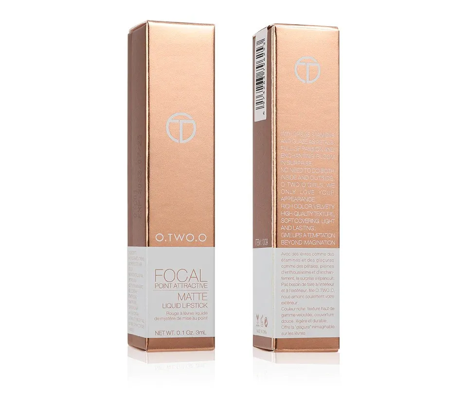 Матовый блеск O.TWO.O Matte liquid lipstick №11 (1009) 3 ml