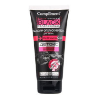 Compliment Black Professional Бальзам-ополаскиватель для волос Детокс и роскошное преображение 200мл