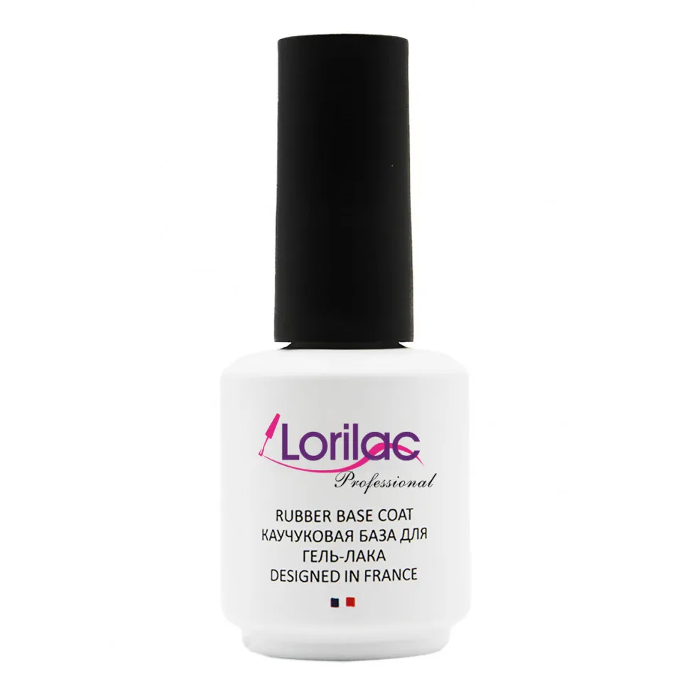 Lorilac каучуковая база для гель-лака 15 ml