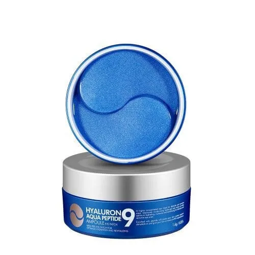 Увлажняющие гидрогелевые патчи с пептидами Меди Пил Hyaluron Aqua Peptide 9 Ampoule Eye Patch 60 шт.