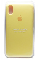 Силиконовый чехол для iPhone XS Max золотой