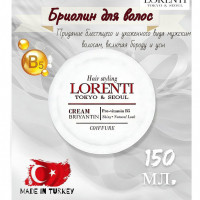 Lorenti Воск для укладки волос Cream Brilliantine 150 мл
