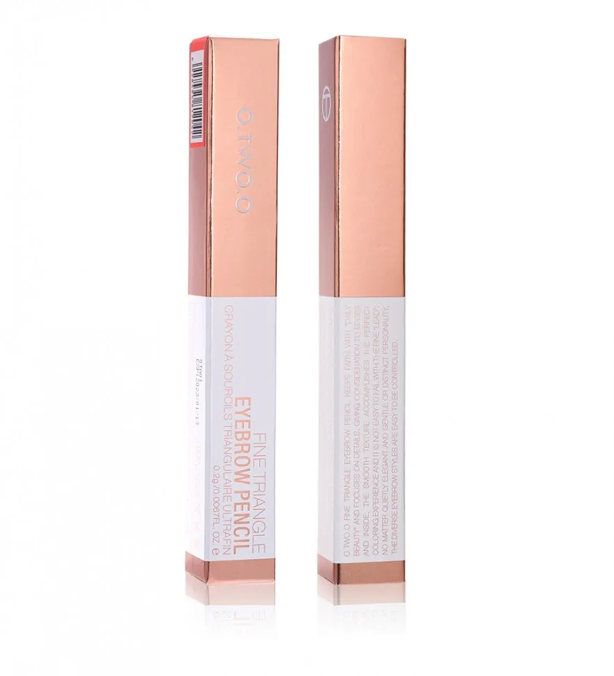 Карандаш для бровей O.TWO.O Fine Triangle eyebrow pencil (арт. 1007) #01 Taupe 0.2 g.