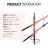Карандаш для бровей O.TWO.O Fine Triangle eyebrow pencil (арт. 1007) #01 Taupe 0.2 g.