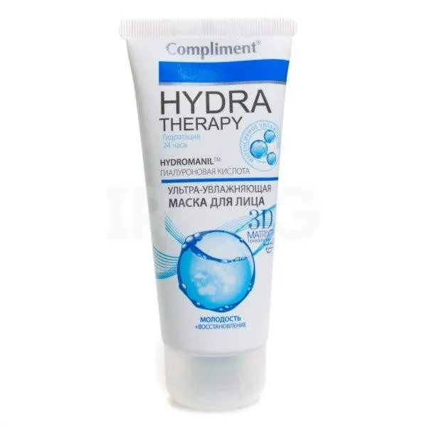 Compliment HYDRA THERAPY ультра-увлажняющая маска для лица, 100мл