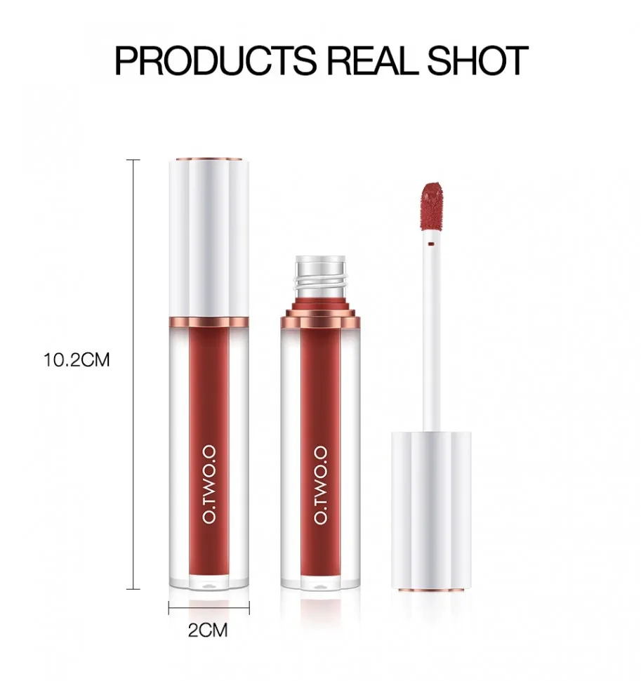 Матовый блеск O.TWO.O Matte liquid lipstick №07 (1009) 3 ml